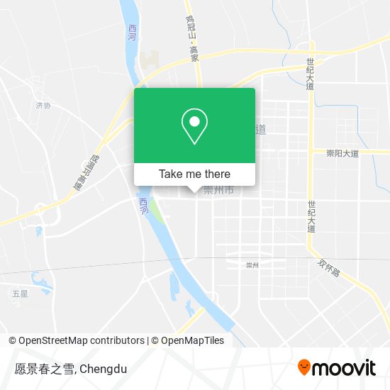 愿景春之雪 map
