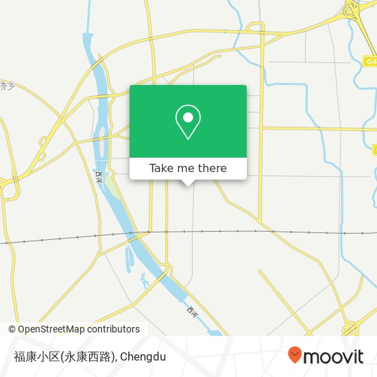 福康小区(永康西路) map