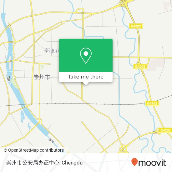 崇州市公安局办证中心 map