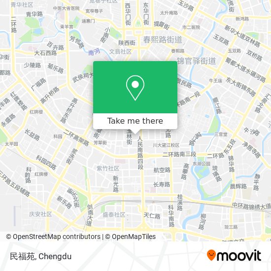 民福苑 map