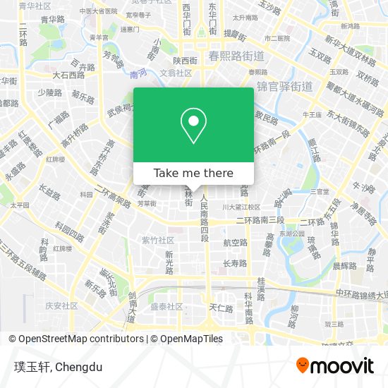 璞玉轩 map