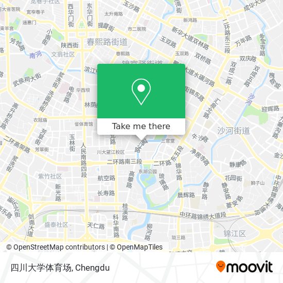 四川大学体育场 map