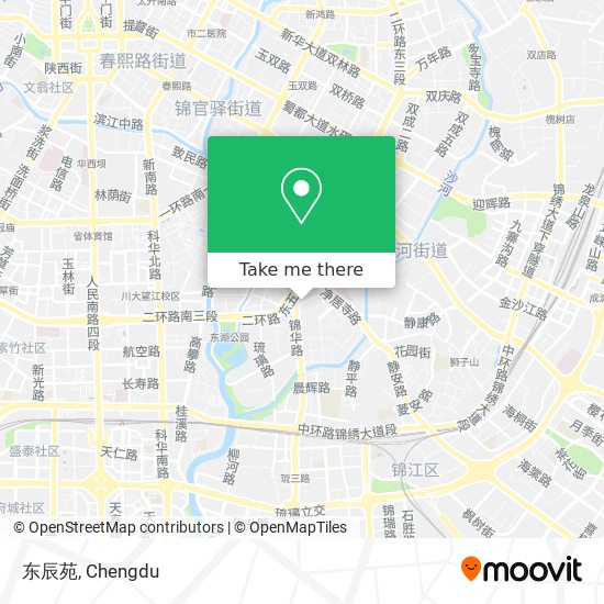东辰苑 map