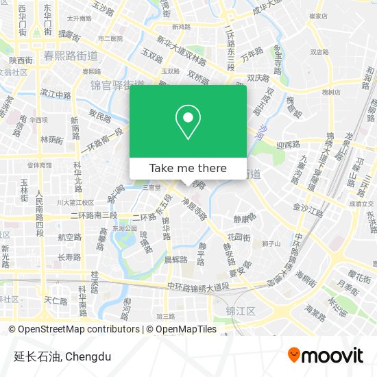 延长石油 map