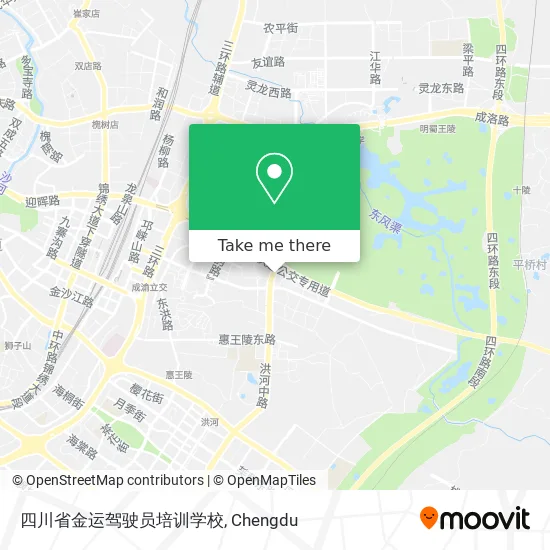 四川省金运驾驶员培训学校 map