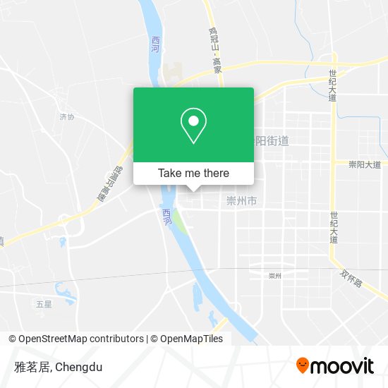 雅茗居 map