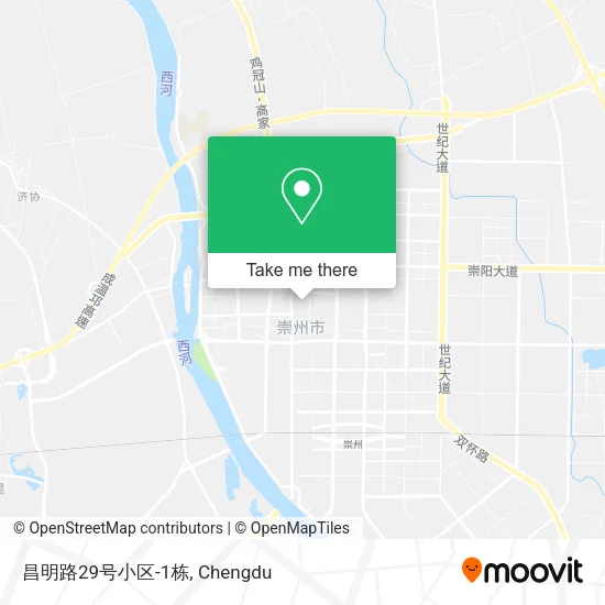 昌明路29号小区-1栋 map