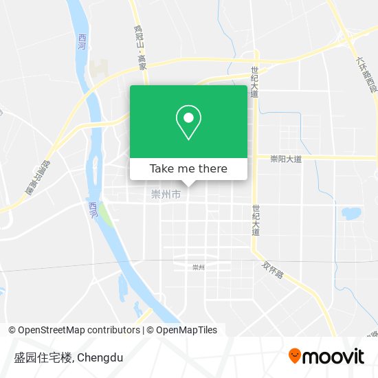 盛园住宅楼 map
