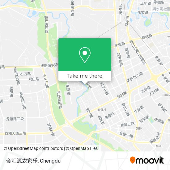 金汇源农家乐 map