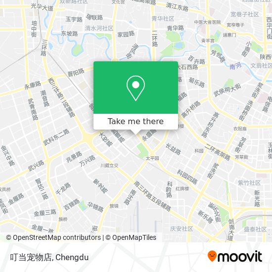 叮当宠物店 map