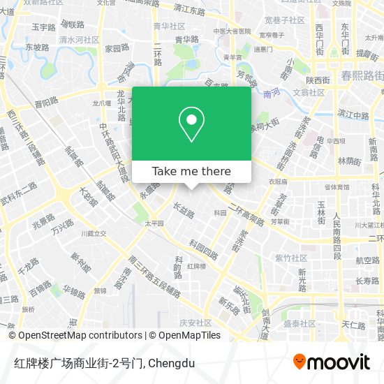 红牌楼广场商业街-2号门 map