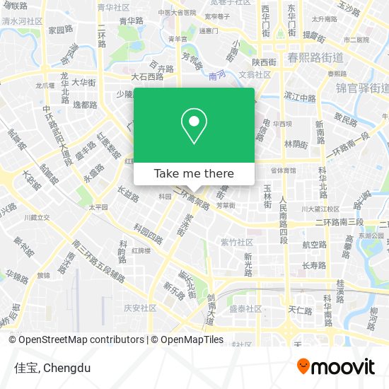 佳宝 map