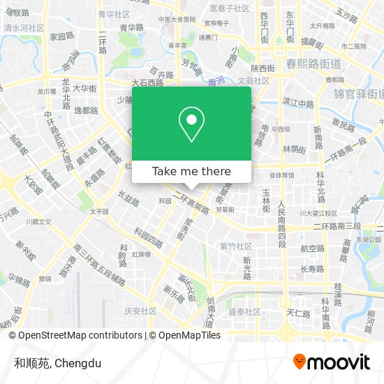 和顺苑 map