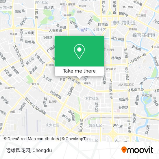远雄风花园 map