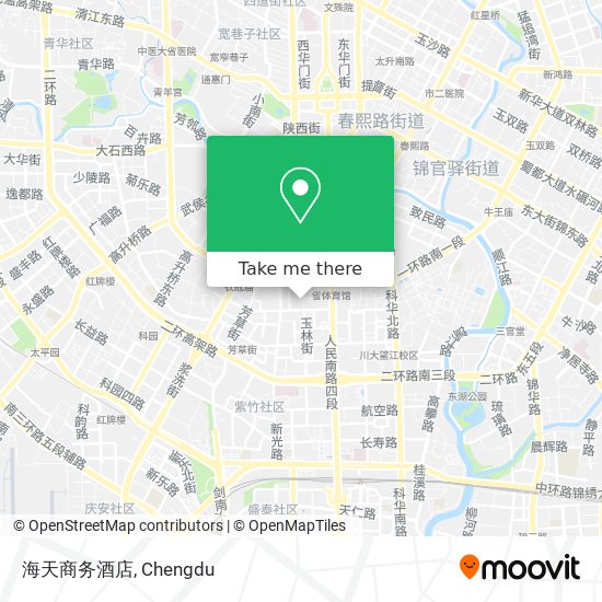 海天商务酒店 map