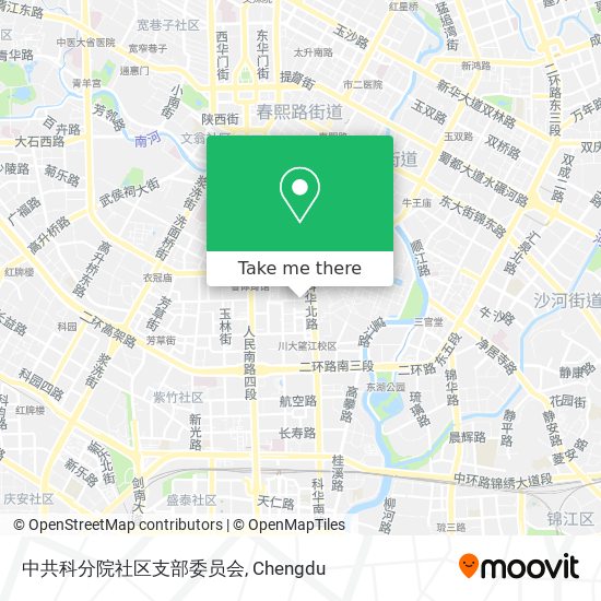 中共科分院社区支部委员会 map
