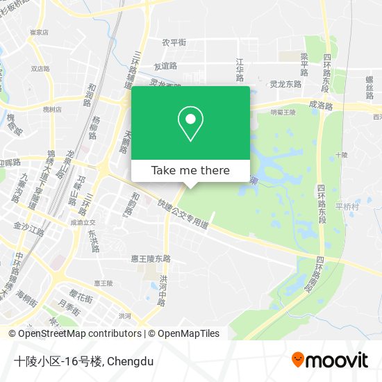 十陵小区-16号楼 map