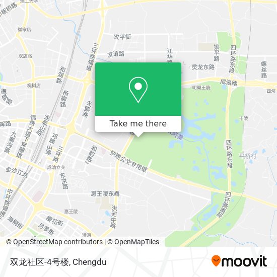 双龙社区-4号楼 map