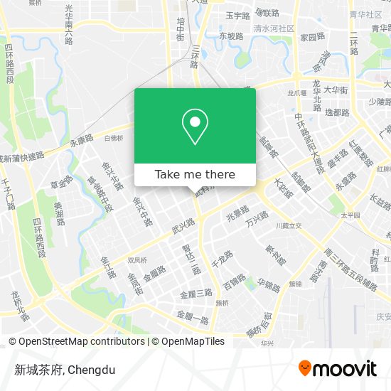 新城茶府 map