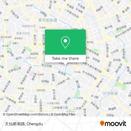 天仙桥南路 map