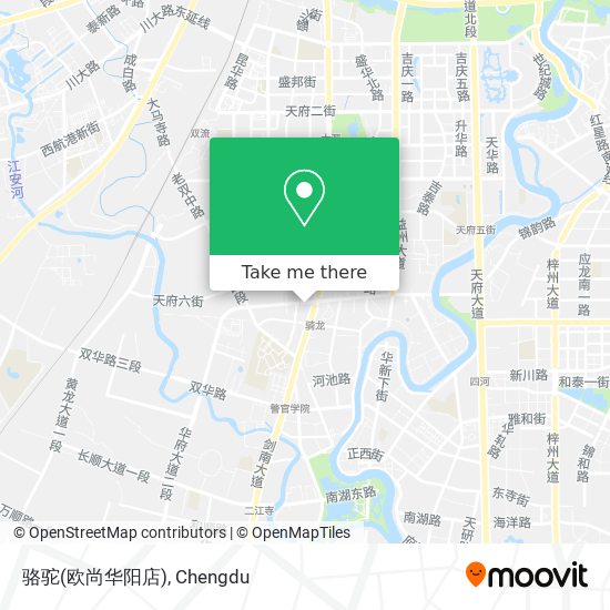 骆驼(欧尚华阳店) map