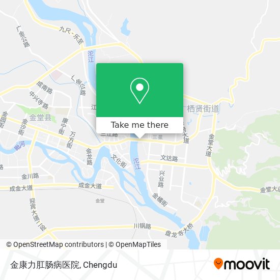 金康力肛肠病医院 map