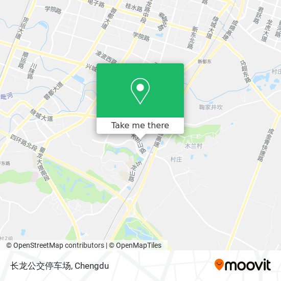 长龙公交停车场 map