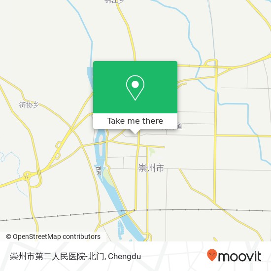 崇州市第二人民医院-北门 map