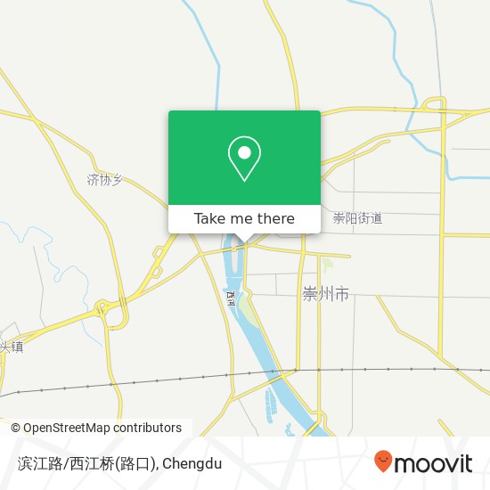 滨江路/西江桥(路口) map