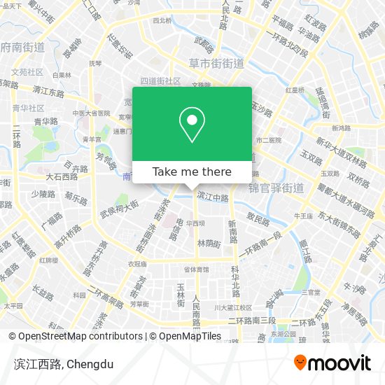 滨江西路 map