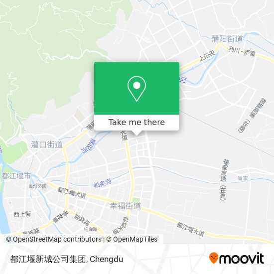 都江堰新城公司集团 map