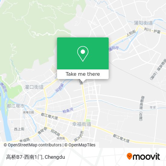 高桥B7-西南1门 map