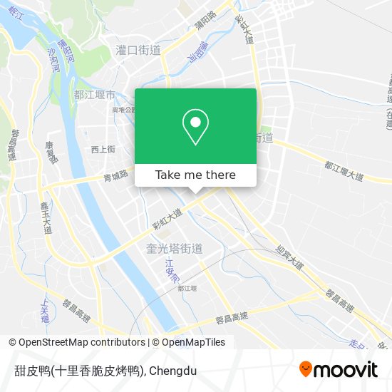 甜皮鸭(十里香脆皮烤鸭) map