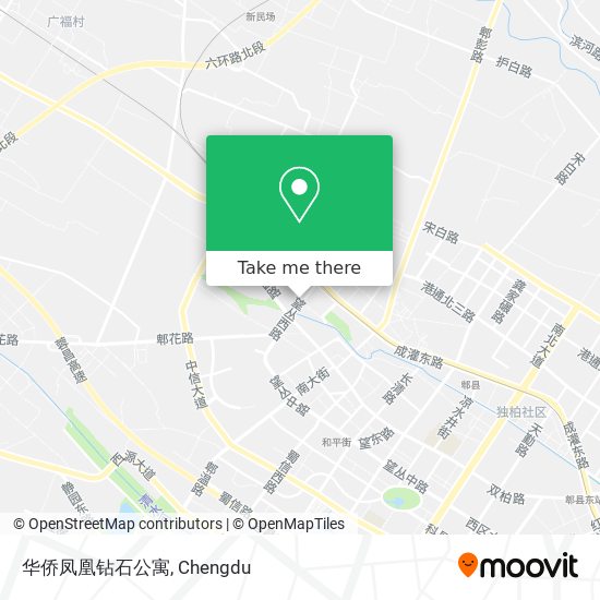 华侨凤凰钻石公寓 map