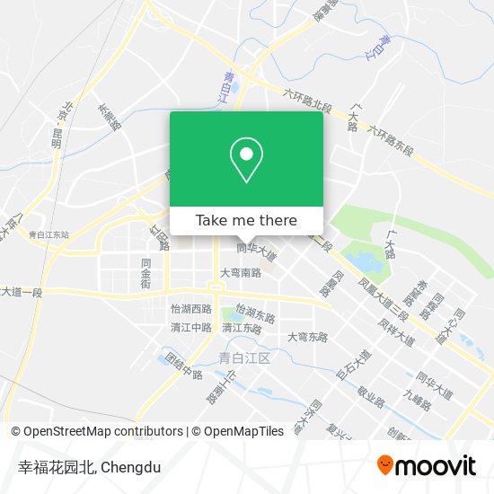 幸福花园北 map