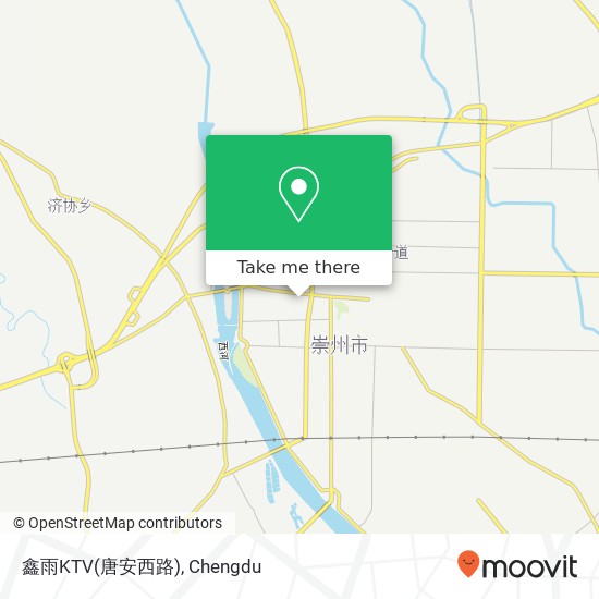 鑫雨KTV(唐安西路) map