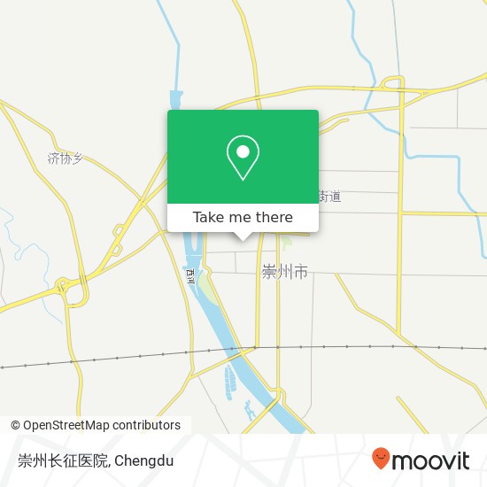 崇州长征医院 map