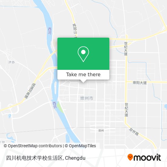 四川机电技术学校生活区 map