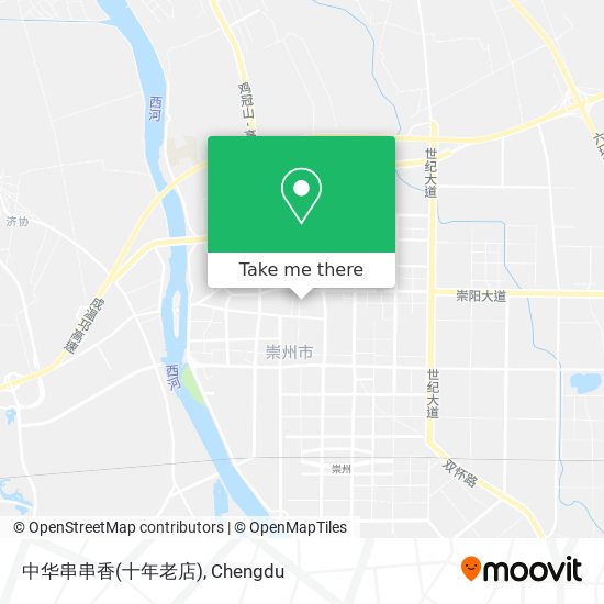 中华串串香(十年老店) map