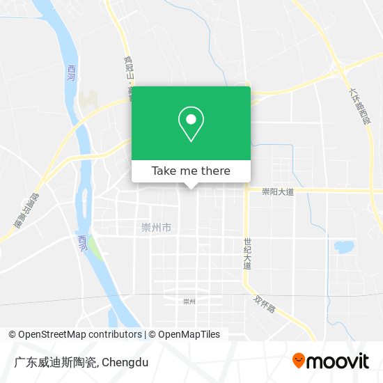 广东威迪斯陶瓷 map