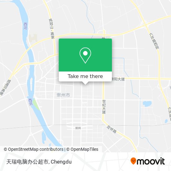 天瑞电脑办公超市 map
