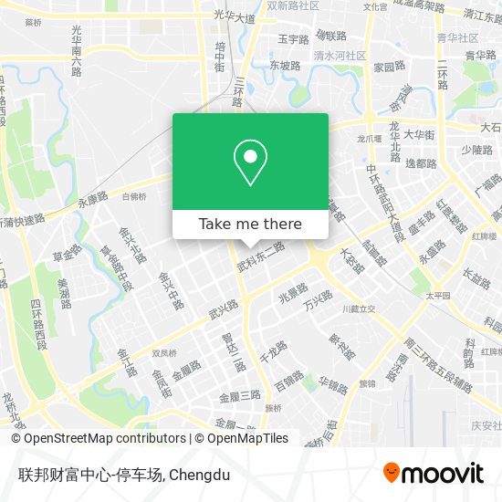 联邦财富中心-停车场 map