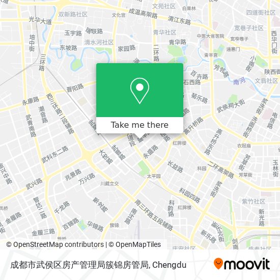 成都市武侯区房产管理局簇锦房管局 map
