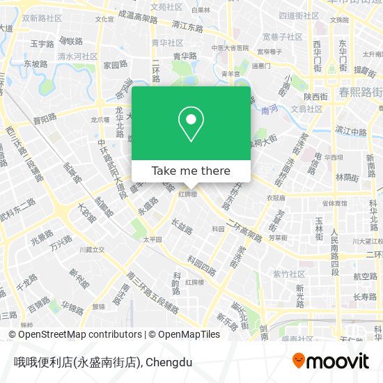 哦哦便利店(永盛南街店) map