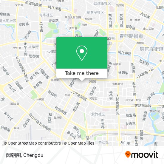 阅朝阁 map