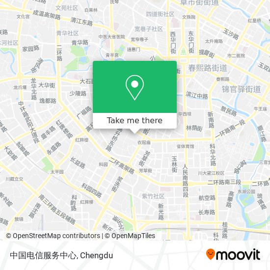 中国电信服务中心 map