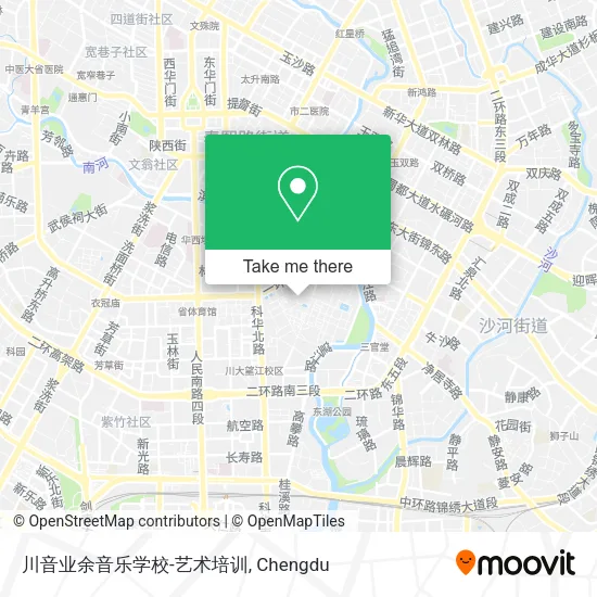 川音业余音乐学校-艺术培训 map