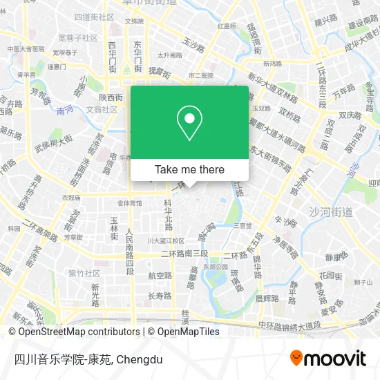 四川音乐学院-康苑 map