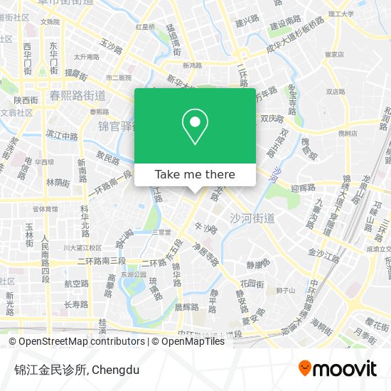 锦江金民诊所 map
