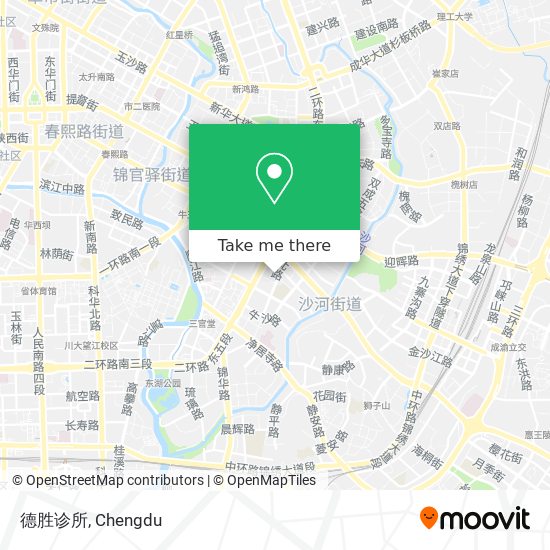 德胜诊所 map